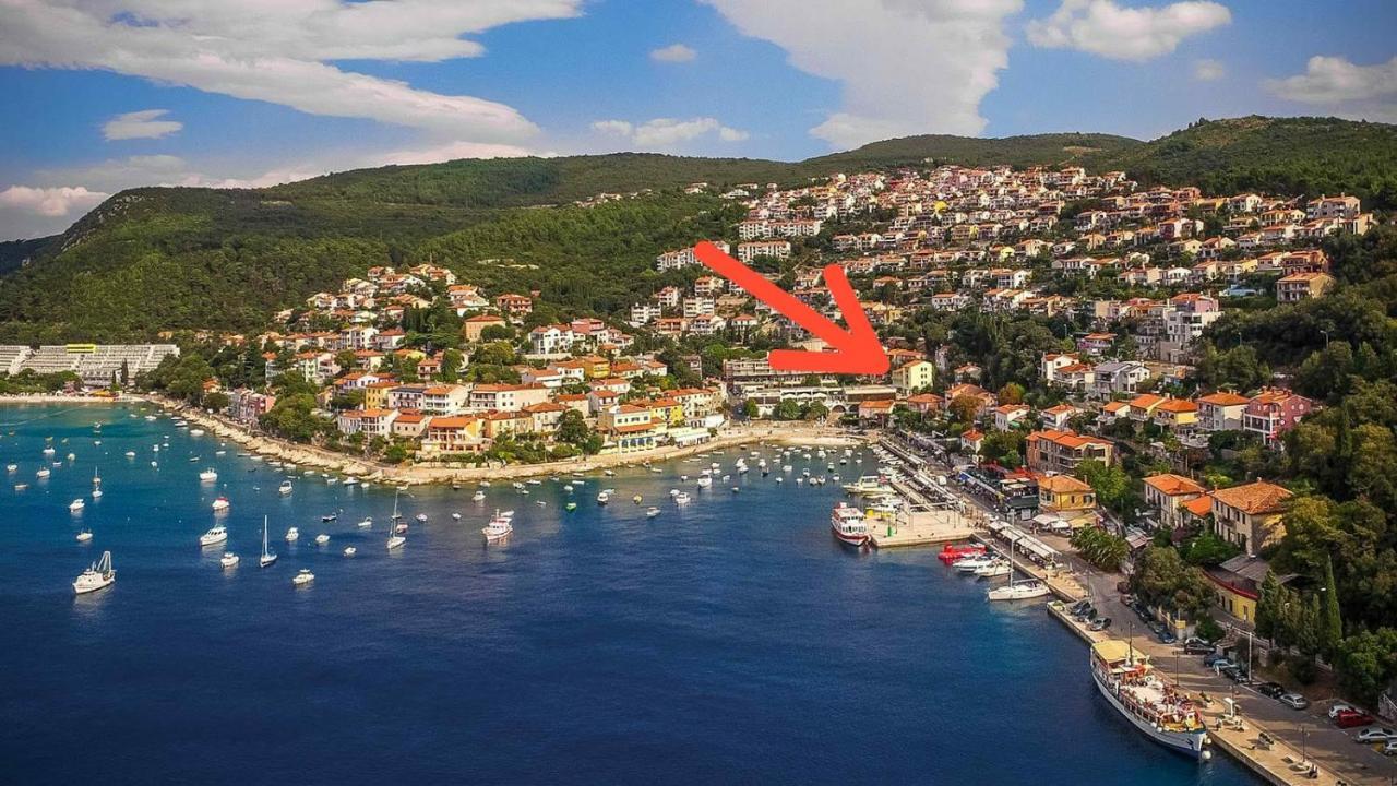 Apartments Galeb Rabac Exteriér fotografie